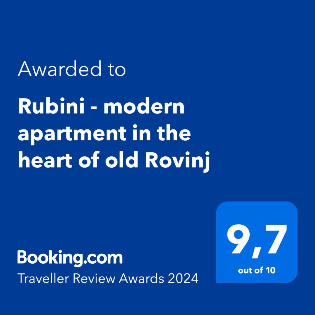Rubini - Modern Apartment In The Heart Of Old Rovinj Exteriér fotografie